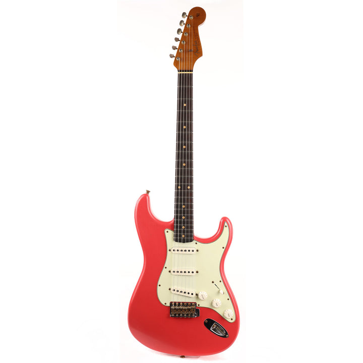 Fender Custom Shop 1963 Roasted Alder Stratocaster Journeyman Relic Fiesta Red