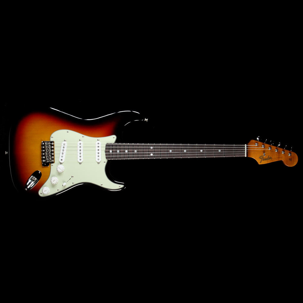 Fender Custom Shop Roasted Alder 1965 Stratocaster NOS Electric Guitar 3-Tone Sunburst — 2