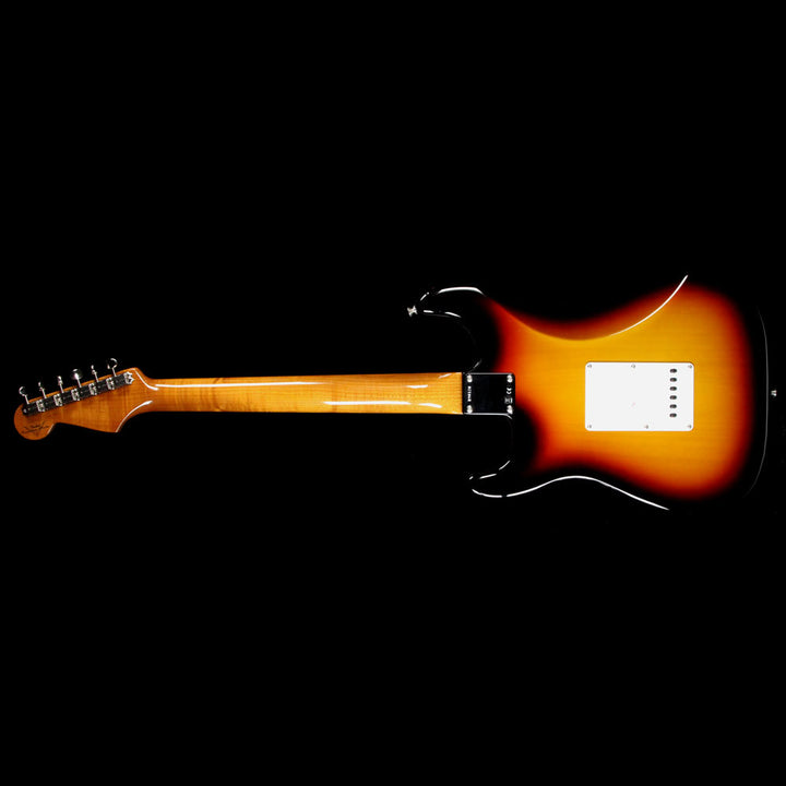 Fender Custom Shop Roasted Alder 1965 Stratocaster NOS Electric Guitar 3-Tone Sunburst