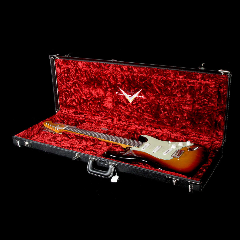 Fender Custom Shop Roasted Alder 1965 Stratocaster NOS Electric Guitar 3-Tone Sunburst — 5