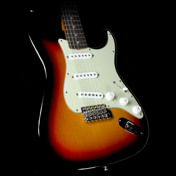 Fender Custom Shop Roasted Alder 1965 Stratocaster NOS Electric Guitar 3-Tone Sunburst