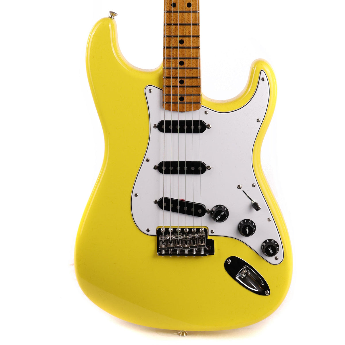 Fender Custom Shop Roasted Alder '69 Stratocaster NOS Monaco Yellow — 1