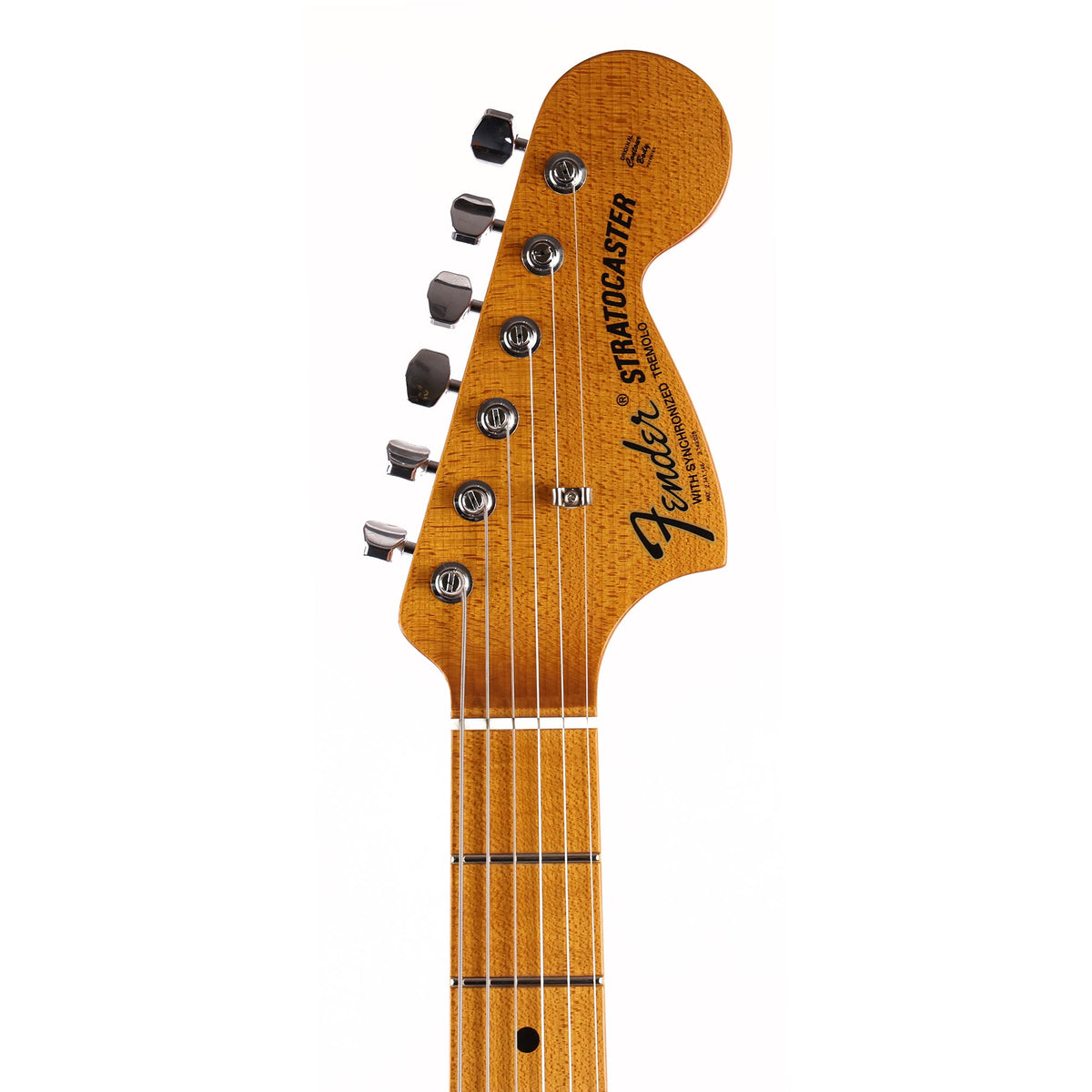 Fender Custom Shop Roasted Alder '69 Stratocaster NOS Monaco Yellow — 4