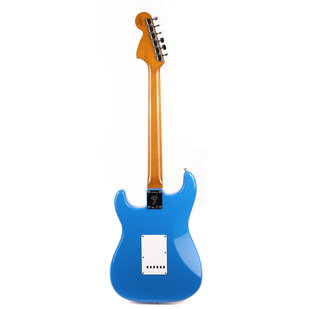 Fender Custom Shop Roasted Alder '69 Stratocaster NOS Maui Blue — 3