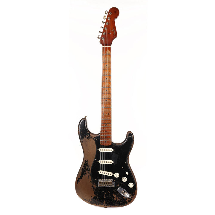 Fender Custom Shop 1957 Stratocaster Roasted Alder Masterbuilt Dale Wilson Heavy Relic Black