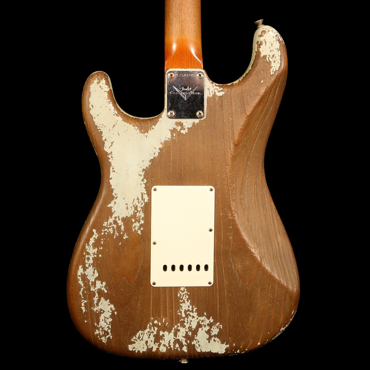 Fender Custom Shop '63 Stratocaster Roasted Heavy Relic Masterbuilt Dale Wilson Faded Sonic Blue Brazilian Rosewood Fretboard — 8