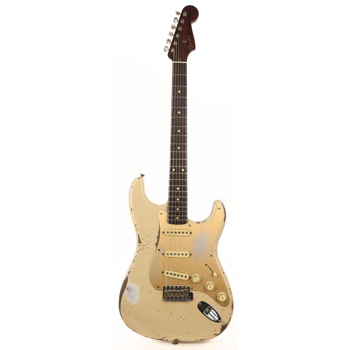 Fender Custom Shop '57 Stratocaster Rosewood Neck Heavy Relic Desert Sand Masterbuilt Jason Smith — 2