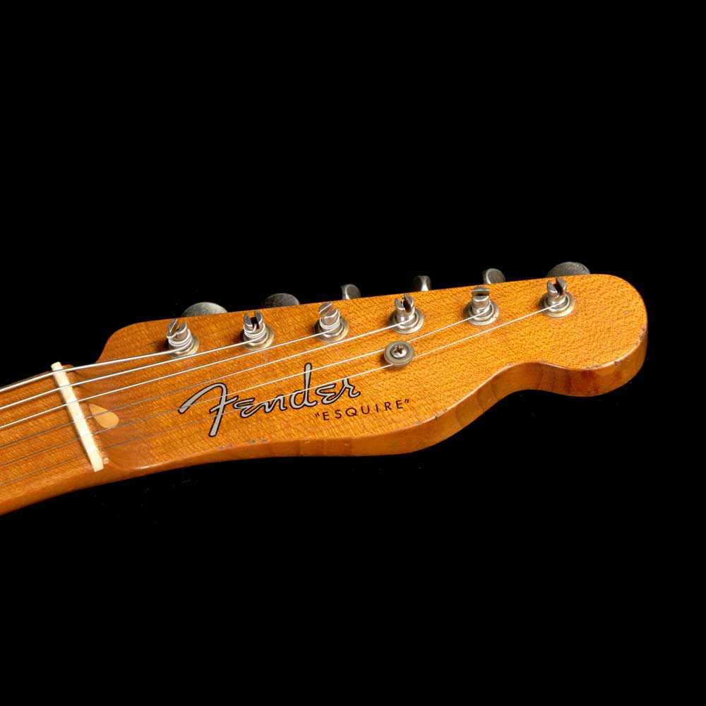 Fender Custom Shop '53 Esquire Masterbuilt Jason Smith Roasted Ash Butterscotch Blonde — 4