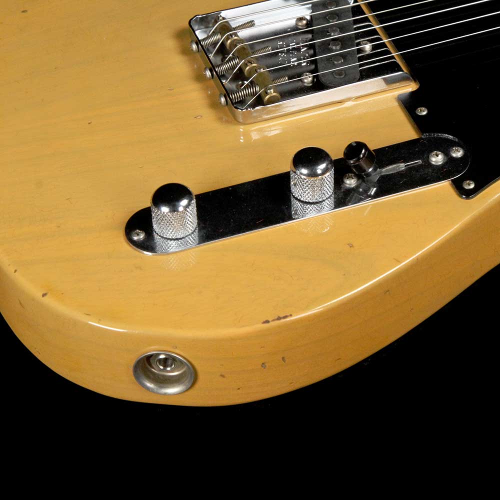 Fender Custom Shop '53 Esquire Masterbuilt Jason Smith Roasted Ash Butterscotch Blonde — 8