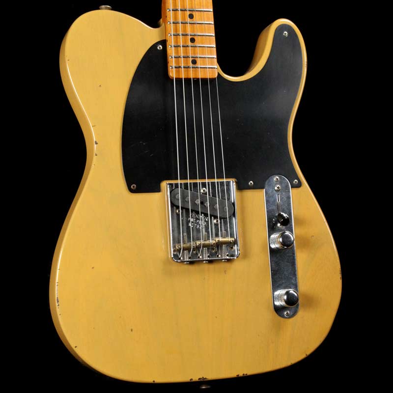 Fender Custom Shop '53 Esquire Masterbuilt Jason Smith Roasted Ash Butterscotch Blonde — 1
