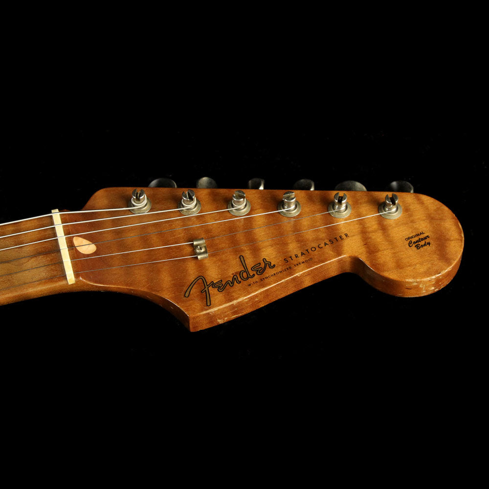 Fender Custom Shop Masterbuilt Paul Waller '59 Stratocaster Heavy Relic Roasted Alder Electric Guitar Black — 4
