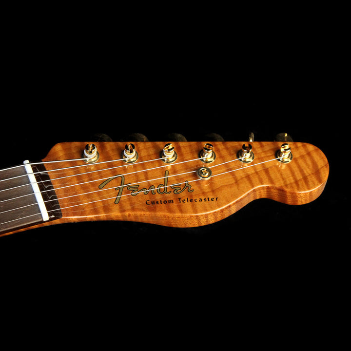 Fender Custom Shop Masterbuilt Yuriy Shishkov 1962 Telecaster Custom Electric Guitar Koa Top Brazilian Rosewood Fretboard