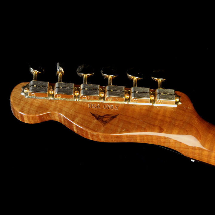 Fender Custom Shop Masterbuilt Yuriy Shishkov 1962 Telecaster Custom Electric Guitar Koa Top Brazilian Rosewood Fretboard