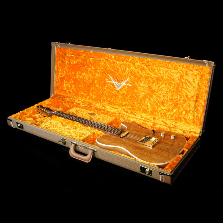 Fender Custom Shop Masterbuilt Yuriy Shishkov 1962 Telecaster Custom Electric Guitar Koa Top Brazilian Rosewood Fretboard