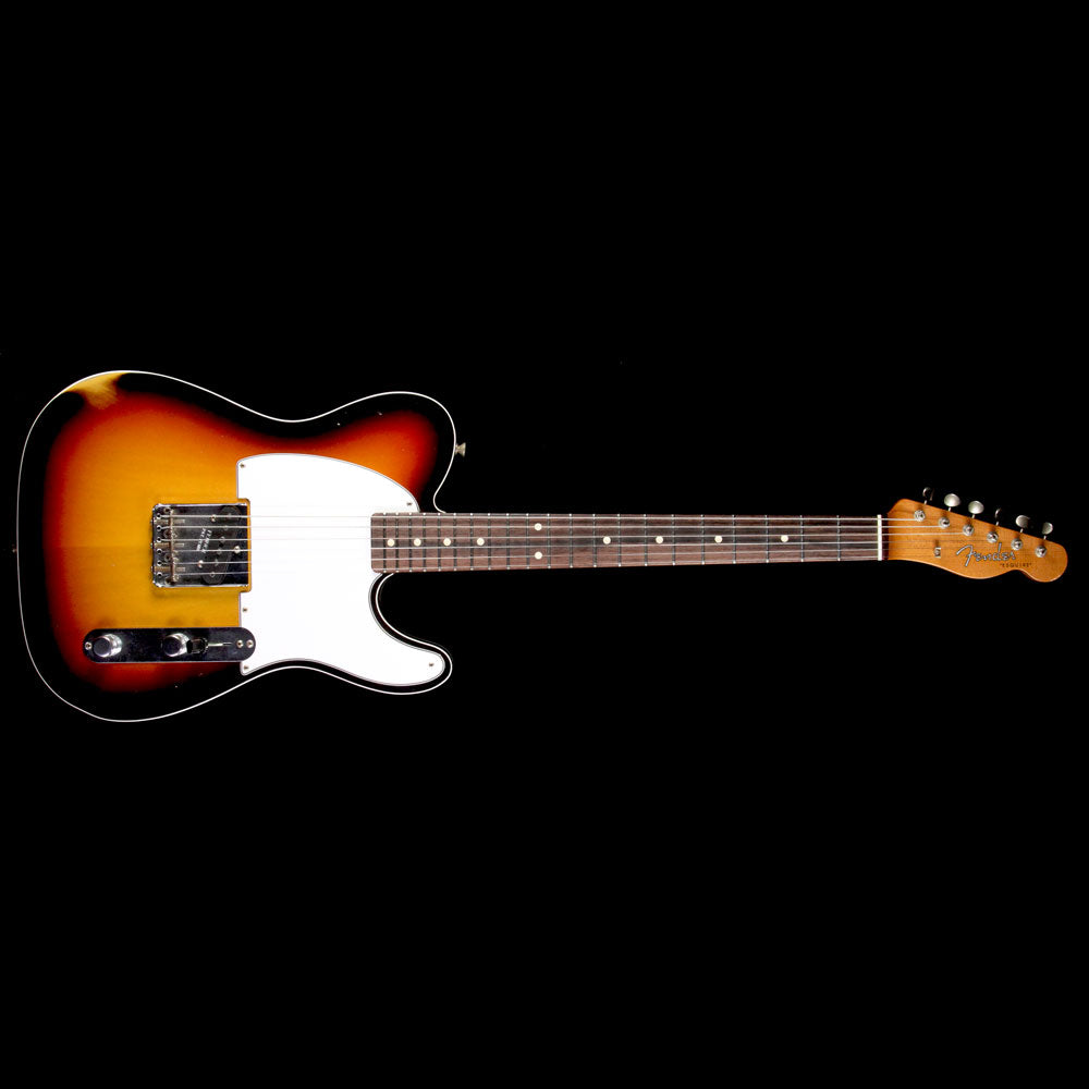 Fender Custom Shop '61 Esquire Custom Masterbuilt Brazilian Fingerboard 3-Tone Sunburst — 2