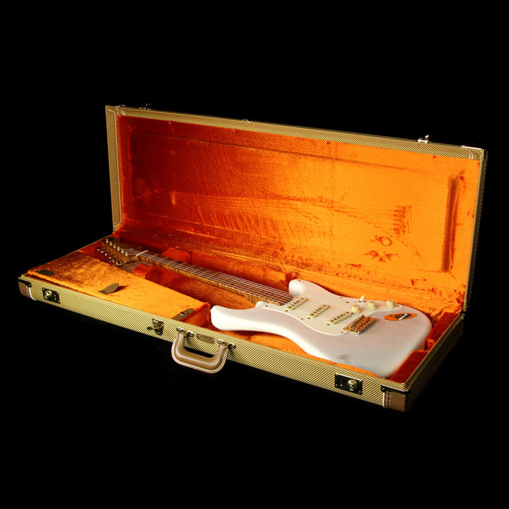 Fender Custom Shop Masterbuilt Greg Fessler '58 Stratocaster Journeyman Relic Roasted Ash Electric Guitar Mary Kaye Blonde