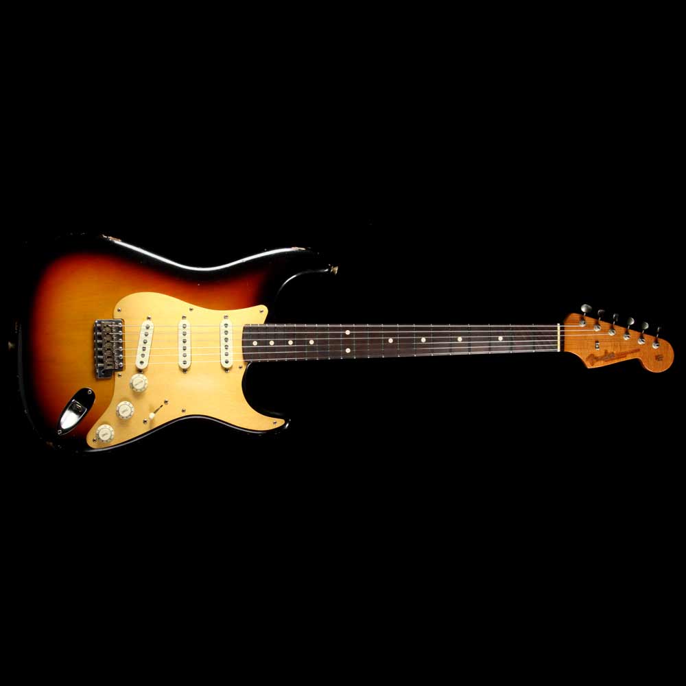 Fender Custom Shop '59 Stratocaster Masterbuilt Todd Krause Journeyman Relic 3 Color Sunburst — 2