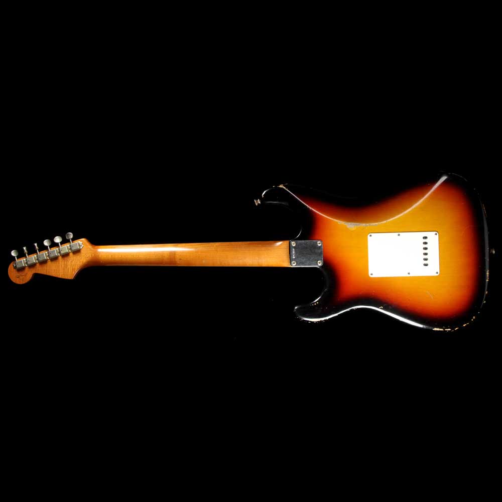 Fender Custom Shop '59 Stratocaster Masterbuilt Todd Krause Journeyman Relic 3 Color Sunburst — 3