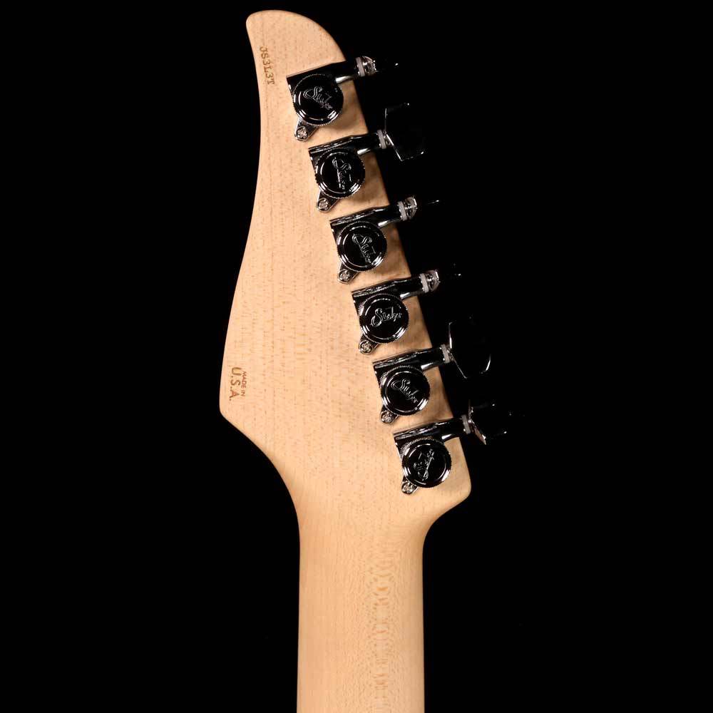 Suhr Standard Trans Charcoal with Blue Burst Back Finish — 5