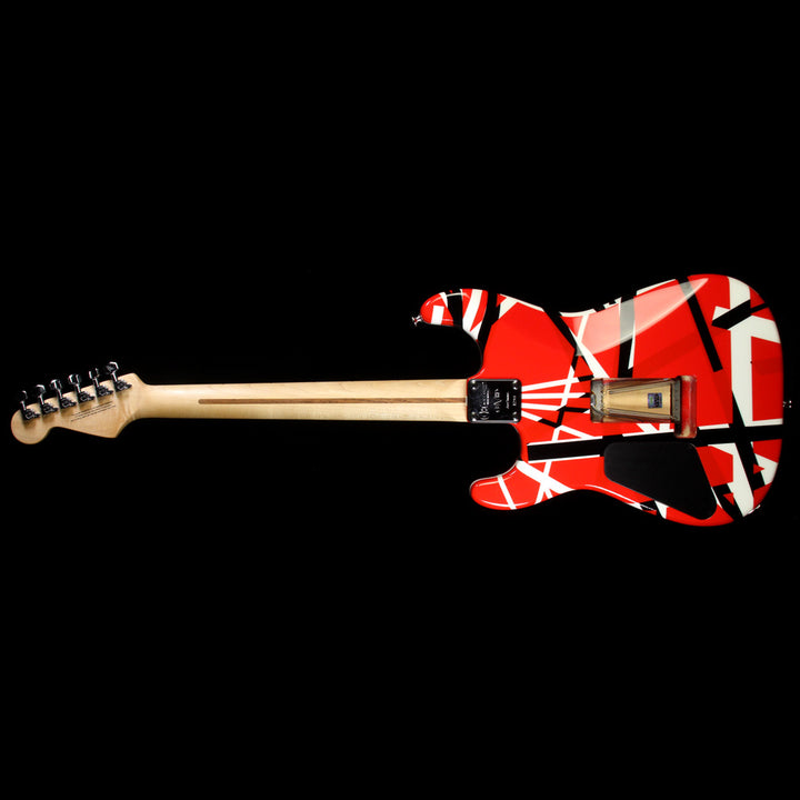 Used Charvel EVH Art Series Electric Guitar Red, Black & White