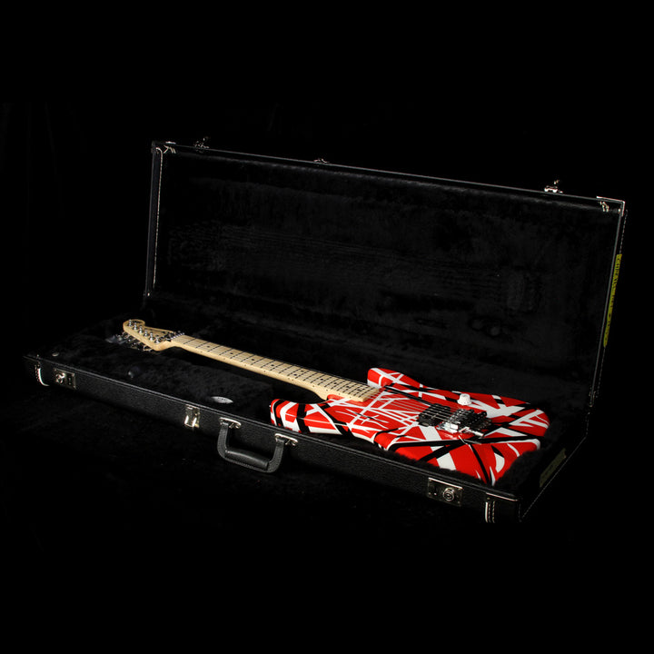 Used Charvel EVH Art Series Electric Guitar Red, Black & White