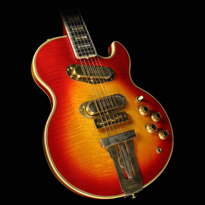 Used 1973 Gibson L5-S Electric Guitar Cherry Sunburst