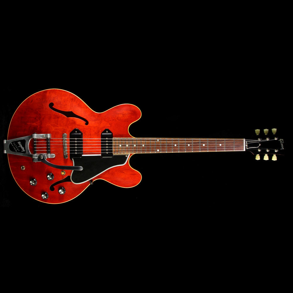 Used 2012 Gibson Custom Shop ES-330 VOS Electric Guitar with Bigsby Vintage Cherry — 2