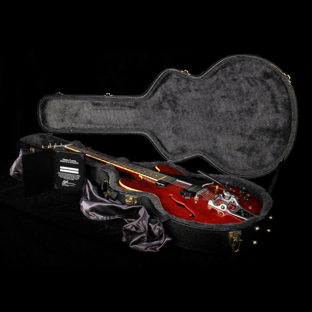 Used 2012 Gibson Custom Shop ES-330 VOS Electric Guitar with Bigsby Vintage Cherry — 5