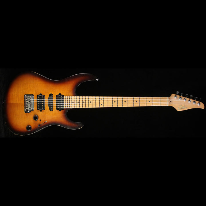 Used 2011 Suhr Guthrie Govan Signature Antique Modern Electric Guitar Two-Tone Sunburst