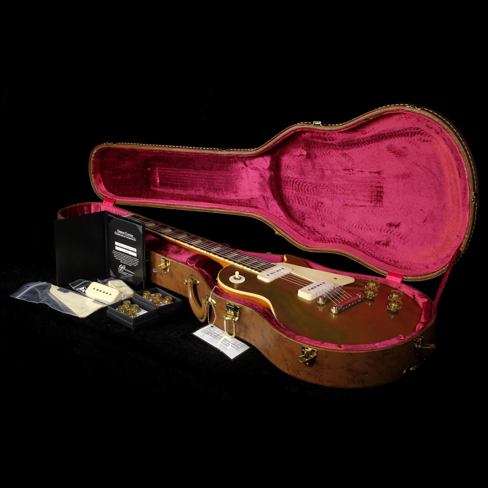 Used 2011 Gibson Custom Shop 1956 Heavily Aged Les Paul Electric Guitar Goldtop — 6