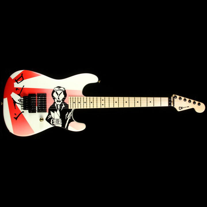 Used 2007 Charvel Custom Shop Warren DeMartini San Dimas Electric Guitar Bomber Graphic