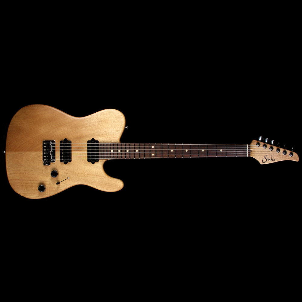 Suhr Limited Edition Classic T Satin Pro Electric Guitar Natural Mahogany — 2