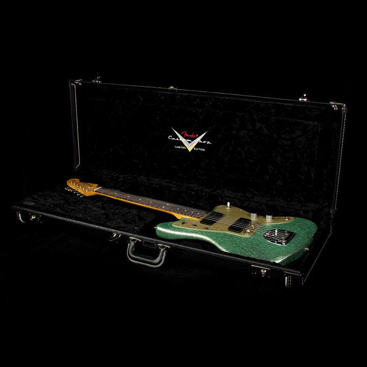 Fender Custom Shop Limited Edition 1958 Jazzmaster Closet Classic Electric Guitar Seafoam Sparkle