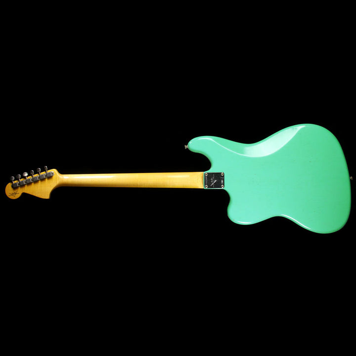 Used Fender Custom Shop Bass VI Journeyman Relic Electric Bass Seafoam Green Metallic