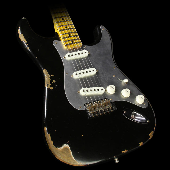 Fender Custom Shop Limited Edition El Diablo Stratocaster Heavy Relic Electric Guitar Black