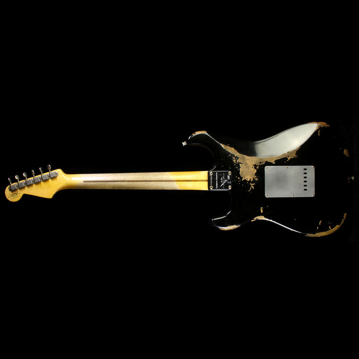 Fender Custom Shop Limited Edition El Diablo Stratocaster Heavy Relic Electric Guitar Black
