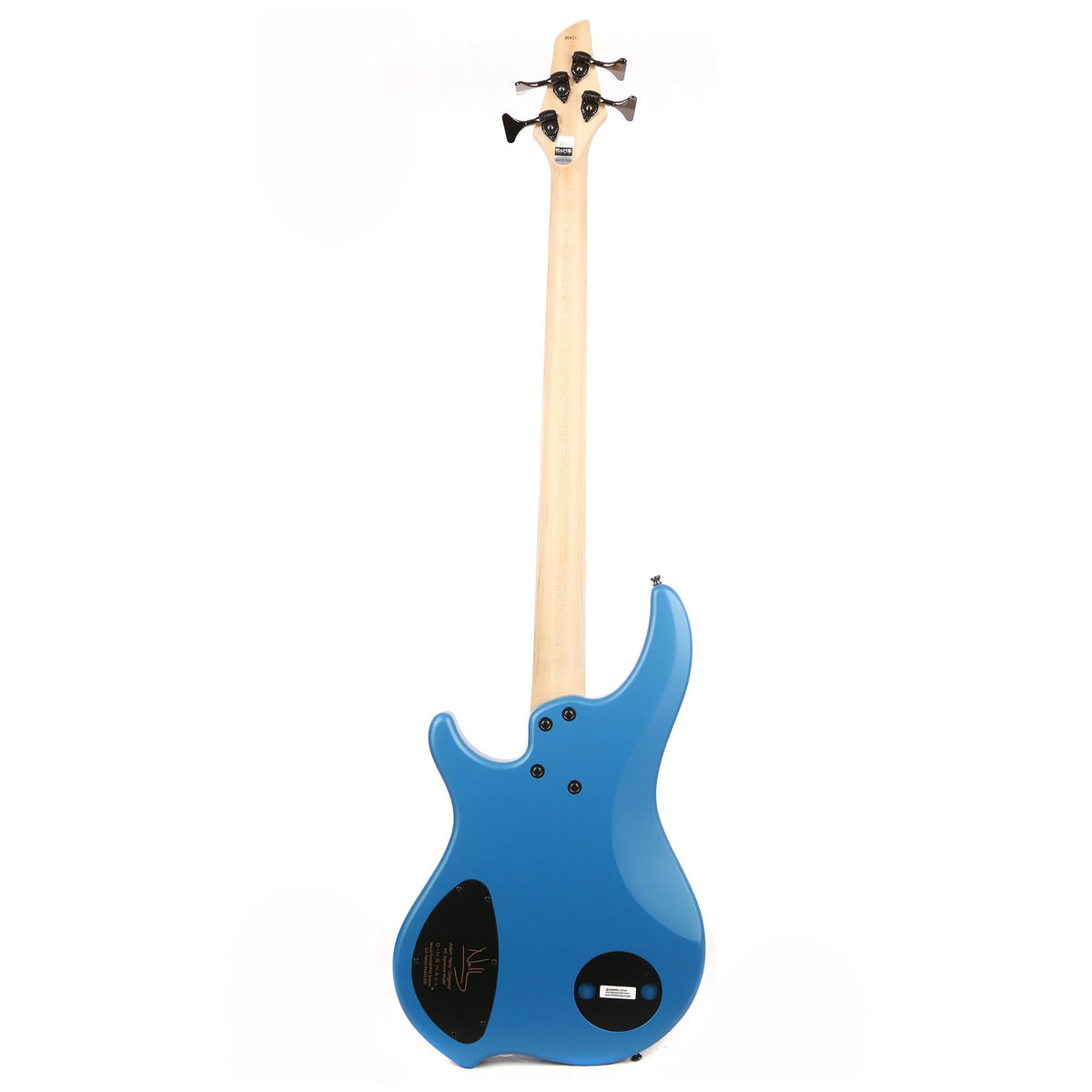 Dingwall NG2 Adam Nolly Getgood Signature Fan Fret 4-String Electric Bass Guitar Laguna Seca Blue — 3