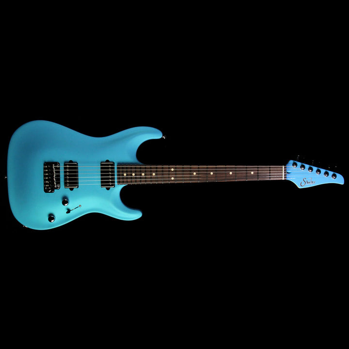 Used Suhr Standard Carve Top Electric Guitar Blue Chill