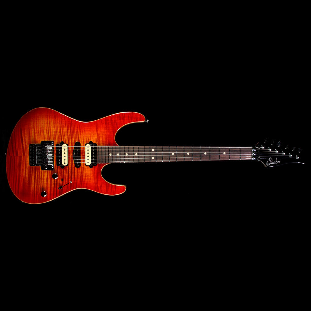 Suhr Modern Carve Top Electric Guitar Fireburst | The Music Zoo