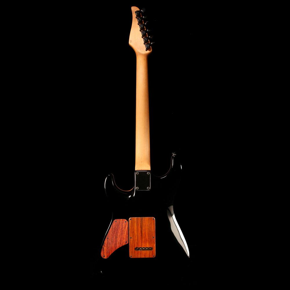 Suhr Standard Carve Top Roasted Maple Neck Gloss Black — 3