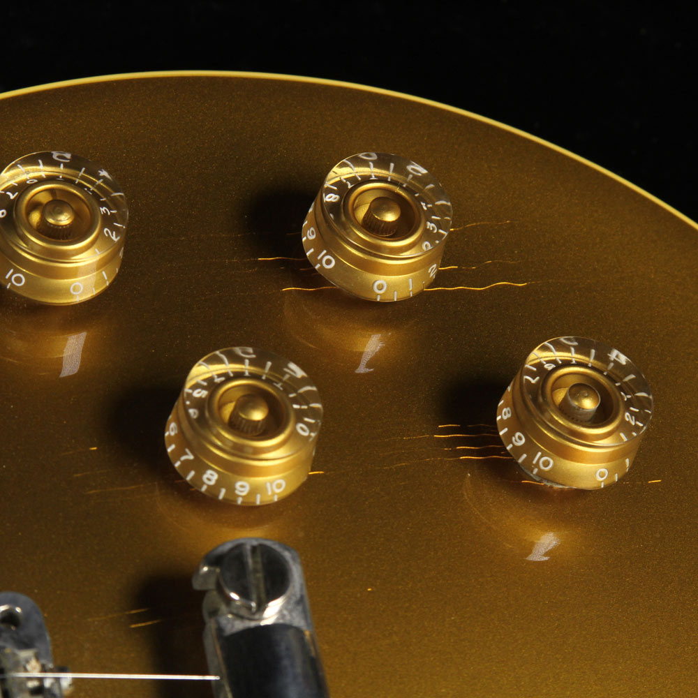 Used 1998 Gibson Custom Shop Les Paul Electric Guitar Goldtop — 5