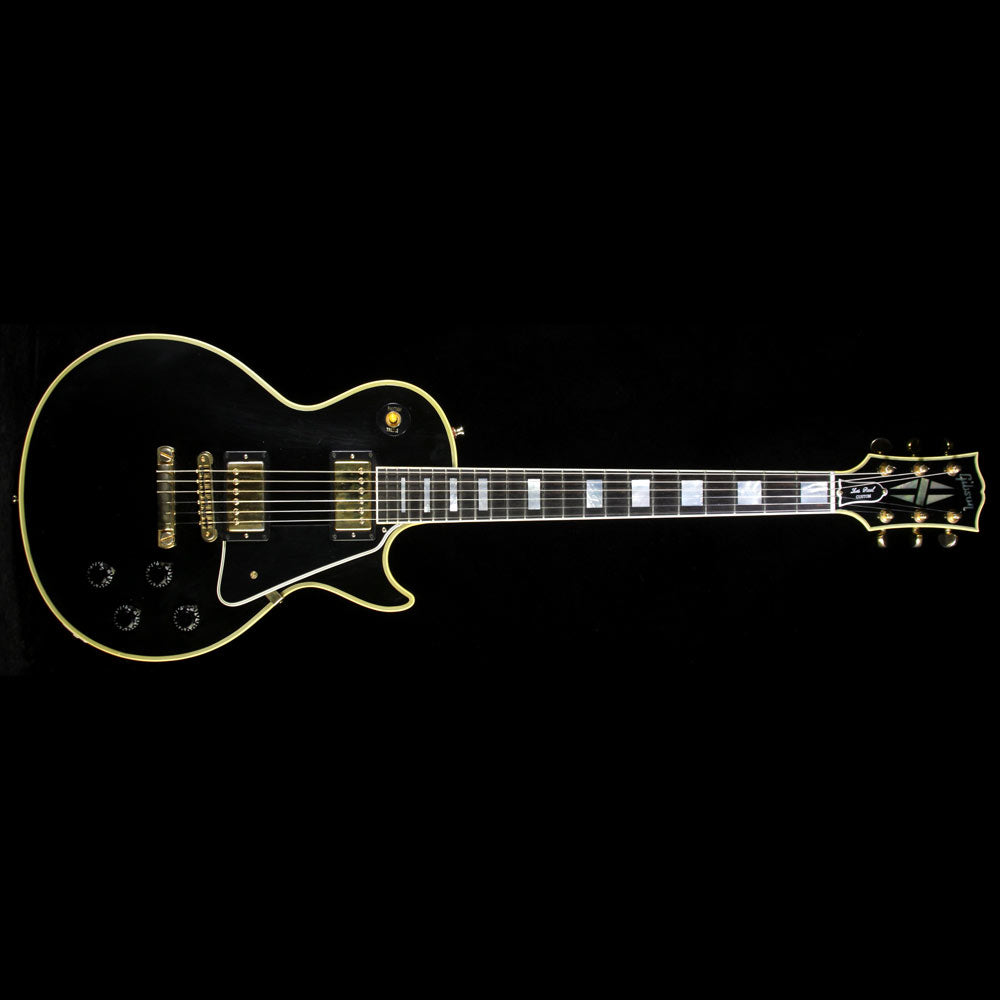 Used 2002 Gibson Custom Shop 1957 Les Paul Custom Electric Guitar Ebony — 2