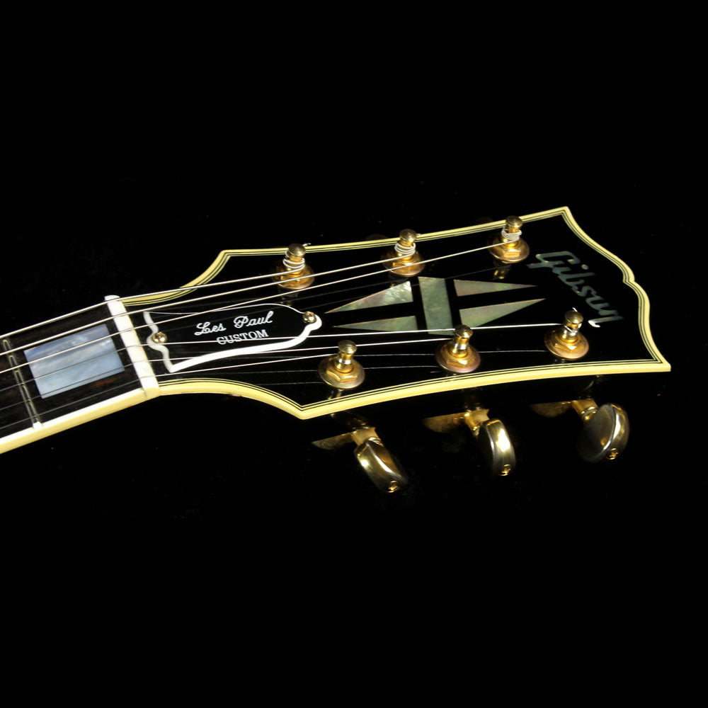 Used 2002 Gibson Custom Shop 1957 Les Paul Custom Electric Guitar Ebony — 4