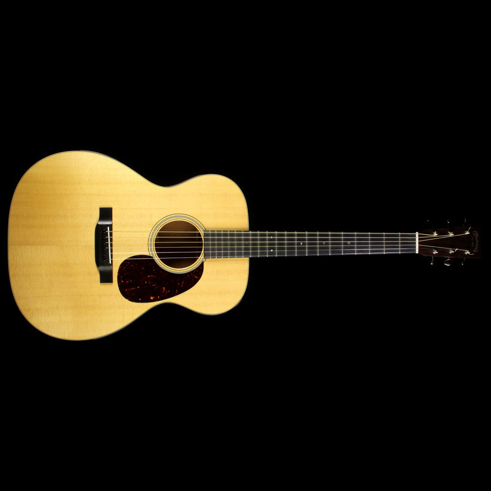 Used Martin 000-18 Acoustic Guitar Natural — 2