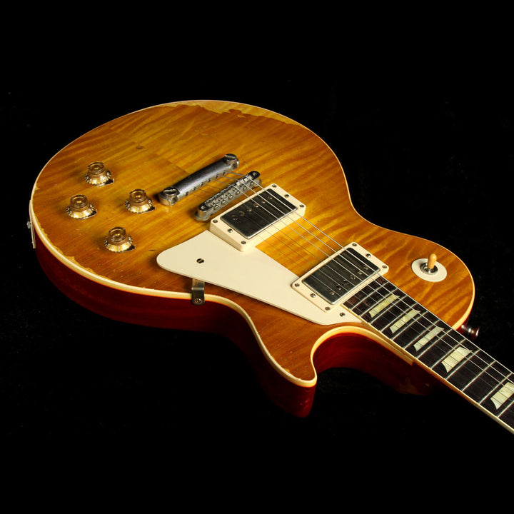 Used 2013 Gibson Custom Shop 1959 Les Paul Aged Electric Guitar Dirty Lemon