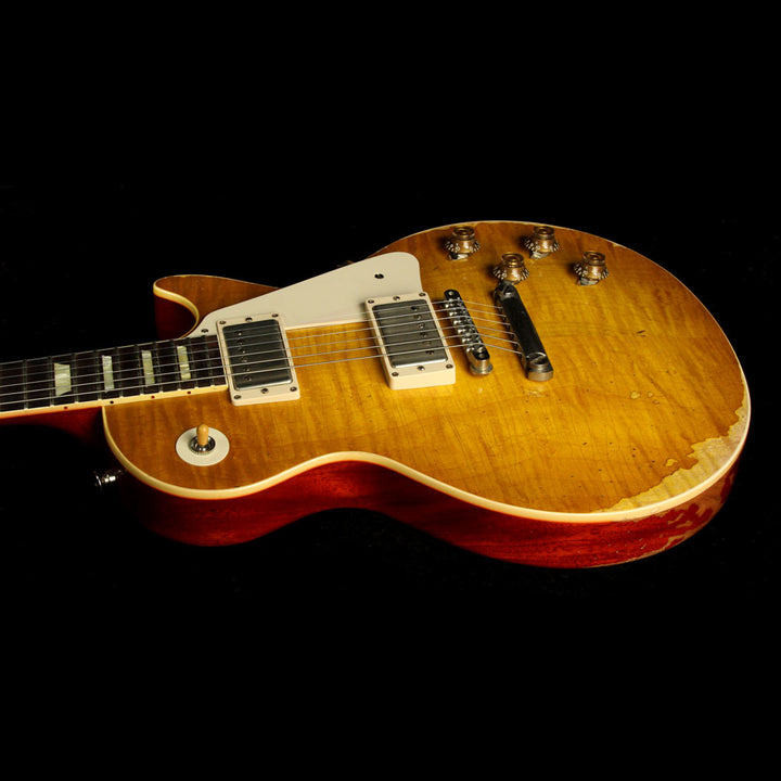 Used 2013 Gibson Custom Shop 1959 Les Paul Aged Electric Guitar Dirty Lemon