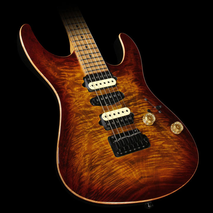 Used 2016 Suhr Modern Flame Maple Electric Guitar Bengal Burst