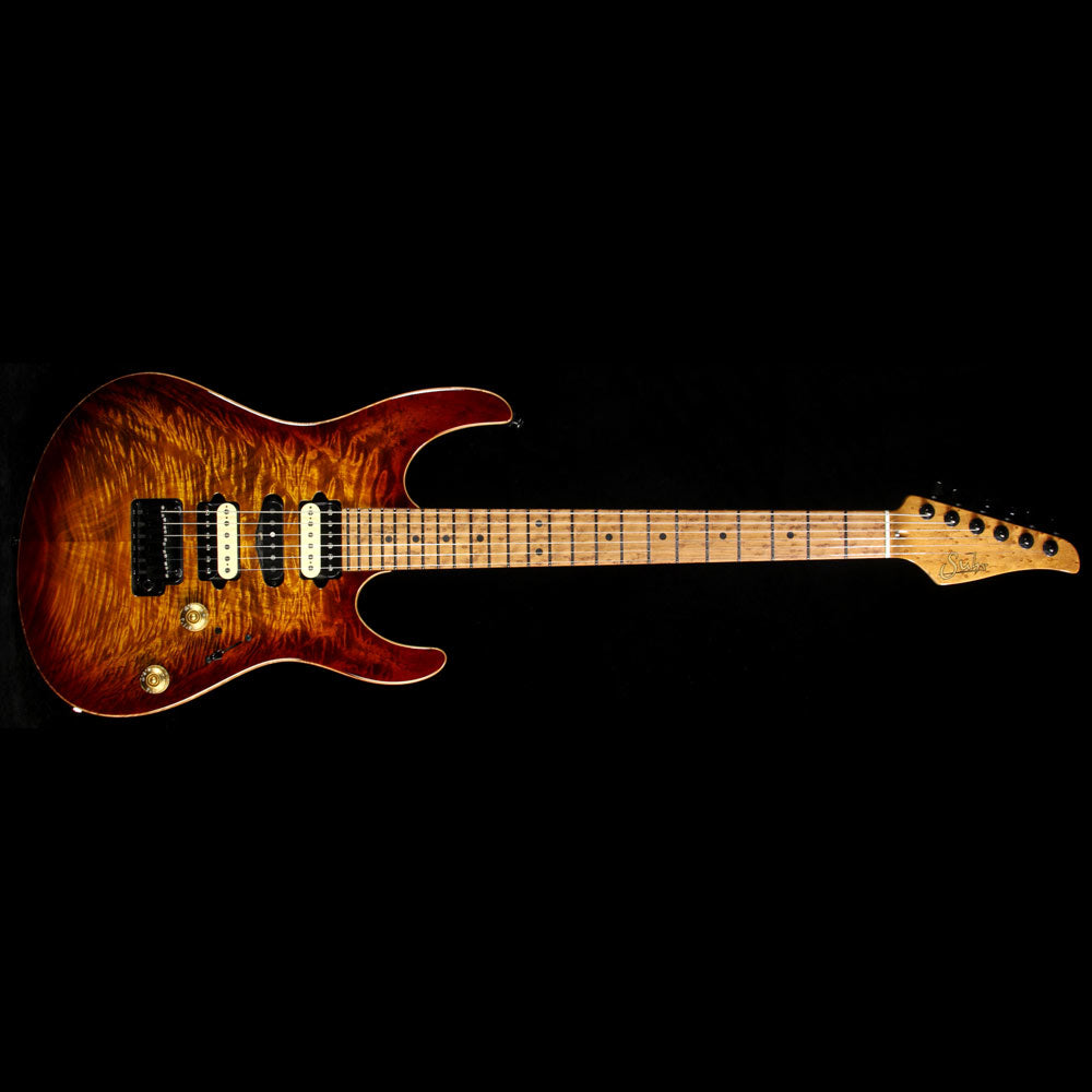 Used 2016 Suhr Modern Flame Maple Electric Guitar Bengal Burst — 2