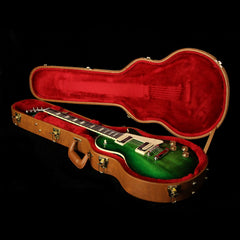 Used 2017 Gibson Les Paul Classic T Electric Guitar Green Ocean