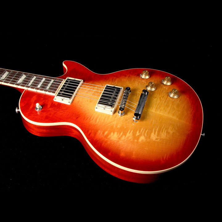 Used 2017 Gibson Les Paul Traditional T Electric Guitar Heritage Cherry Sunburst